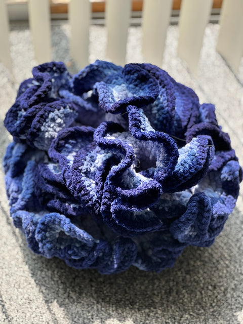 Extra Large Blue Fidget Coral (Pillow Sized)