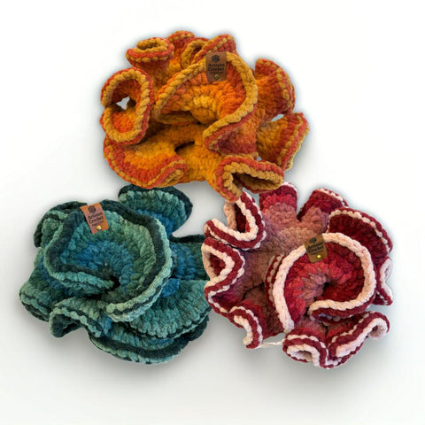 Large Multicolor Plush Fidget Coral